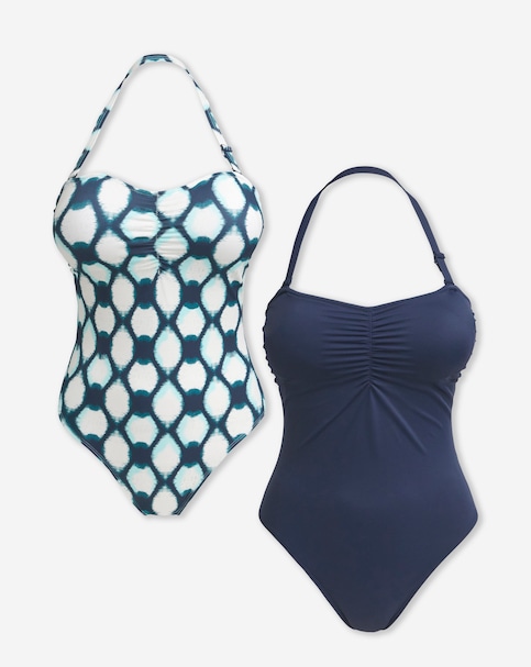 Value 2 Pack Bandeau Swimsuits