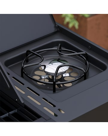 Charles Bentley Ottimo Origin 350 4 Burner Gas Barbecue with Side Burner