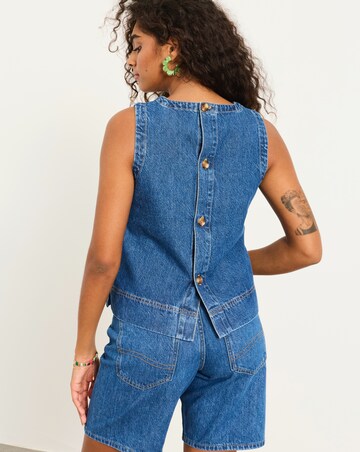 Fatface Dara Denim Blouse