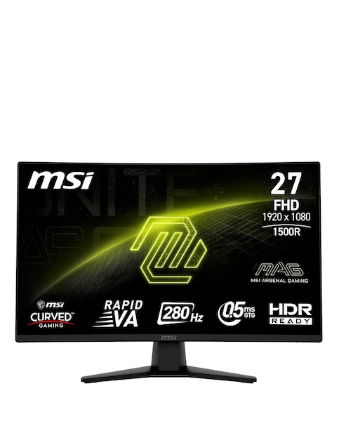 MSI MAG 274CXF 27in FHD 280Hz 0.5ms Curved Gaming Monitor
