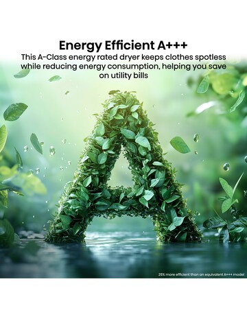 Hisense Power Steam 5i Series DH5I104BWAB WiFi-enabled 10kg Tumble Dryer - Black