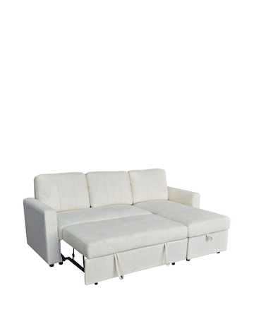 Aspire Nexis Right Corner Chaise Storage Sofa Bed