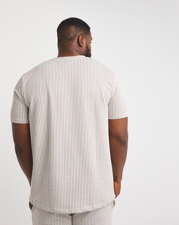 Jack & Jones Cruz Stripe T-Shirt - Cream