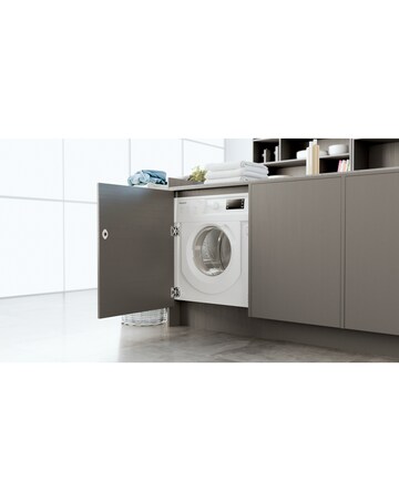 Hotpoint BIWMHG71483UKN Integrated 7kg Washing Machine