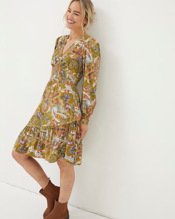 FatFace Farah Prairie Paisley Dress