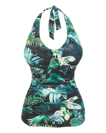 JD Williams Dark Tropics Tankini Top