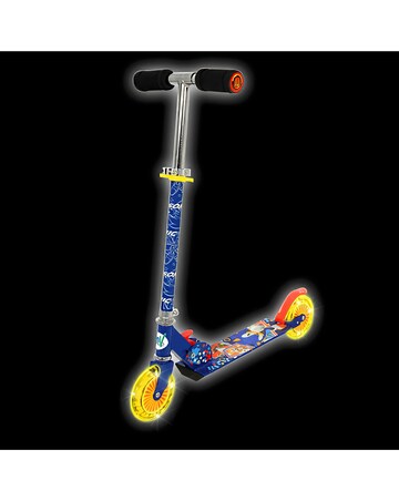 MoVe Sonic Folding Inline Scooter with Light Up Wheels