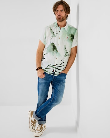 Joe Browns Incredible Crane Shirt - White/Green