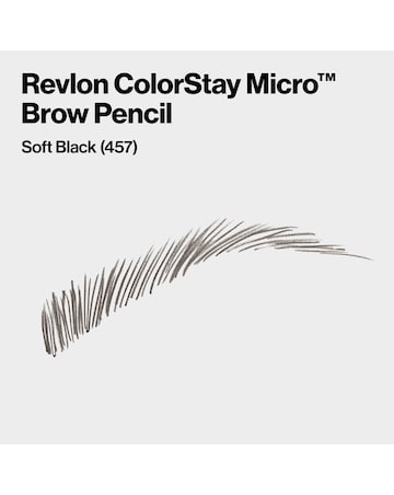 Revlon Colorstay Micro Brow Pencil Soft Black