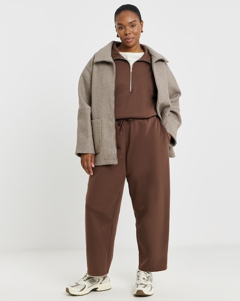 Chocolate Barrel Leg Joggers