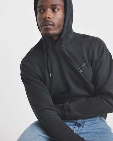 Union Garment Dyed Hoodie-Black