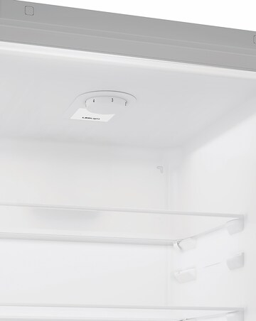 Indesit IKNH 1261 S4UK 50/50 No Frost Fridge Freezer - Silver