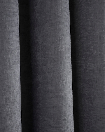 Fusion Strata Light Filtering Eyelet Curtains