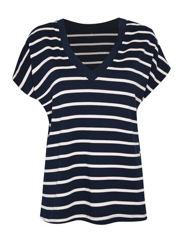 Anthology Stripe V Neck T-Shirt