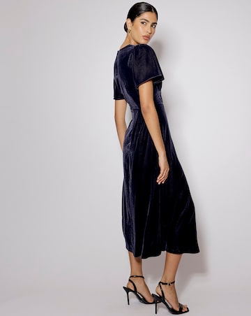 Nobody's Child Allegra Velvet Midi Dress