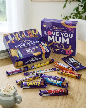 Cadbury 'Love You Mum' Double Deck Chocolate Selection Box