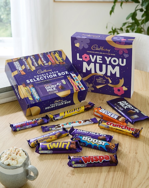 Cadbury 'Love You Mum' Double Deck Chocolate Selection Box