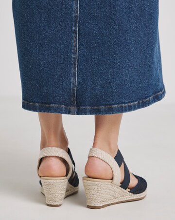 Appleton Wedged Closed Toe Espadrilles - Extra Wide Fit (EEE)