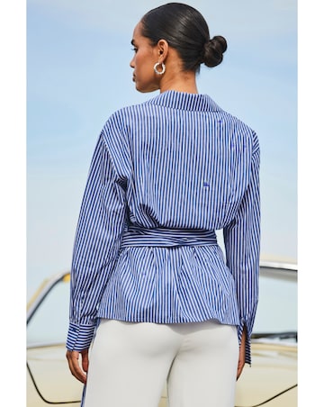 Sosandar Wrap Detail Shirt