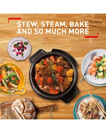 Tefal Turbo Cuisine 4.8L 10in1 Multi Cooker, Electric Pressure Cooker
