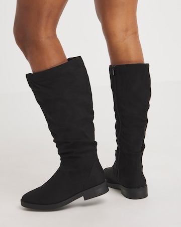 Evren Ruched Boot - Extra Wide Fit (EEE) & Standard Calf