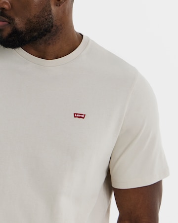 Levi's Short Sleeve Housemark T-Shirt - Stone
