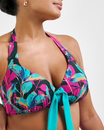 Joe Browns Floral Print Non Wired Bikini Top