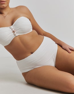 Fantasie Beach Waves High Waist Bikini Brief Linen