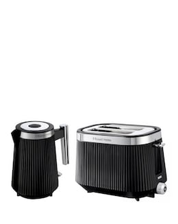 Russell Hobbs Bronte Kettle &amp; 4 Slice Toaster Black