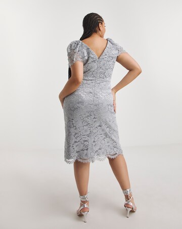 Joanna Hope Lace Shift Dress
