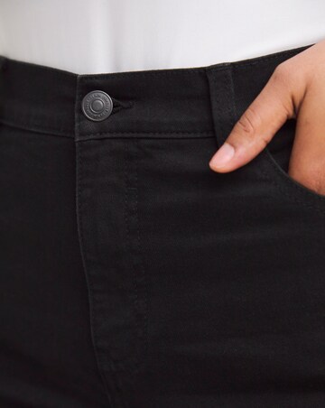 Simply Be Black 24/7 Mid Shorts