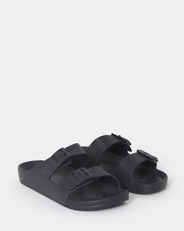 Jack & Jones Croxton Two Strap Sandal - Black