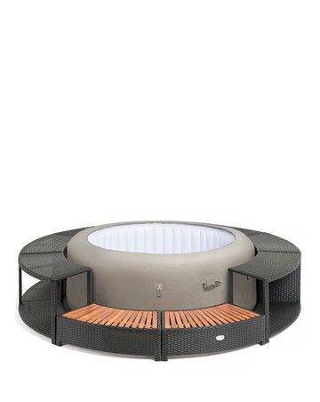 Lay-Z-Spa 180cm Round Rattan Hot Tub Surround