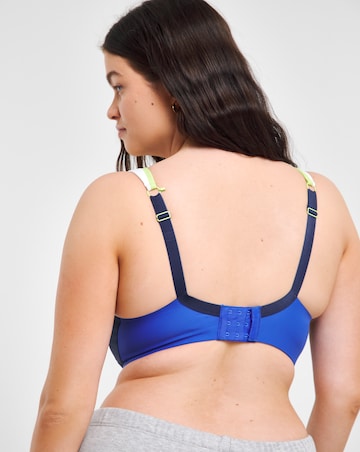 Panache High Impact Wired Sports Bra Blue