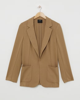 Unlined Throw On Blazer