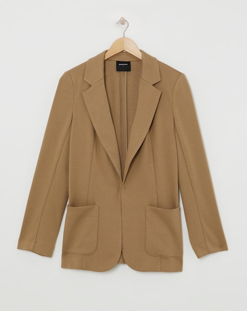 Unlined Throw On Blazer