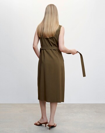 Mango Dorotea Midi Vest Dress