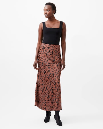 French Connection Jeannie Ennise Satin Skirt