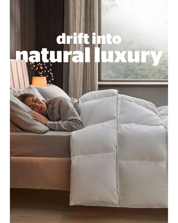 Silentnight Naturals Collection Goose Feather 10.5tog Duvet