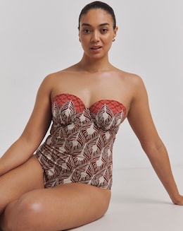 Underwired Bandeau Swimsuit