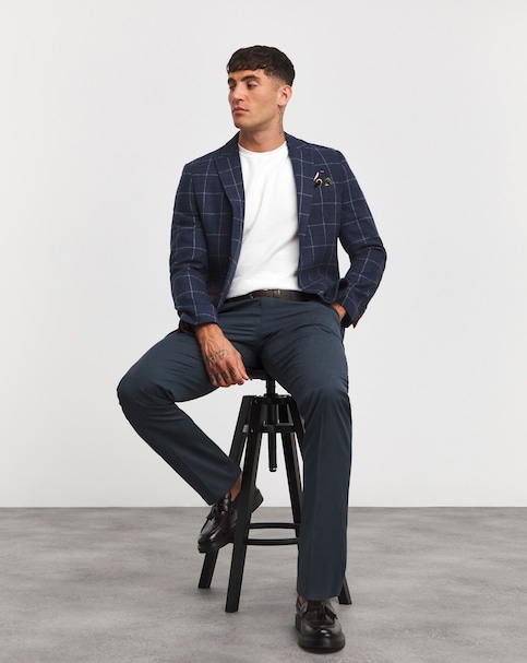 Joe Browns Check It Out Blazer - Navy