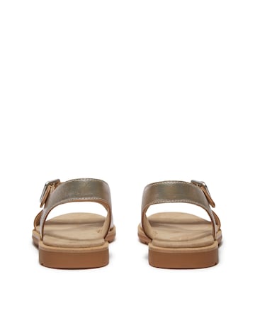Timberland Calista Bay Gold Metallic Sandals