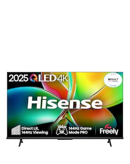 Hisense 43E78QTUK PRO 43 QLED 4K Ultra HD Smart Gaming TV
