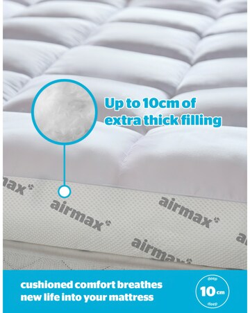 Silentnight Airmax 1000 Mattress Topper 10cm