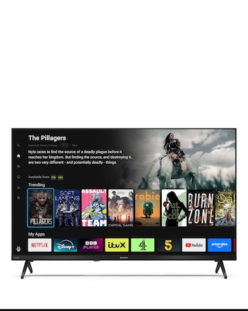 Sharp 1T-C32HE3245KB 32in QLED Smart HD Tivo TV