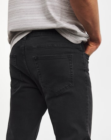 Slim Fit Stretch Jean Black