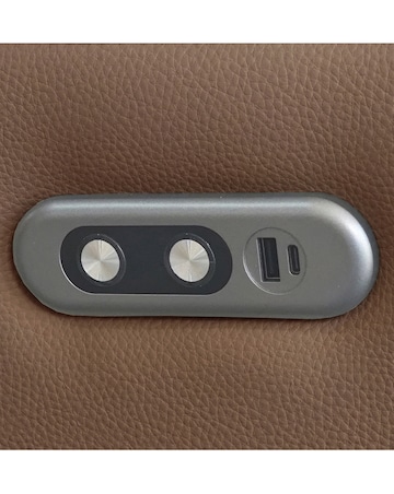 Aspire Kingsmere Leather Power Recliner Armchair