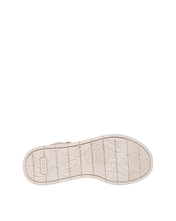 Skechers Bobs Sun Ray Step Aside Slip Ins Rose Gold Sandals - Standard Fit (D)