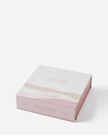 Self Love Rose Quartz Crystal Essential Oil Bracelet