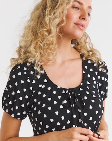 Joe Browns Monochrome Heart Dress